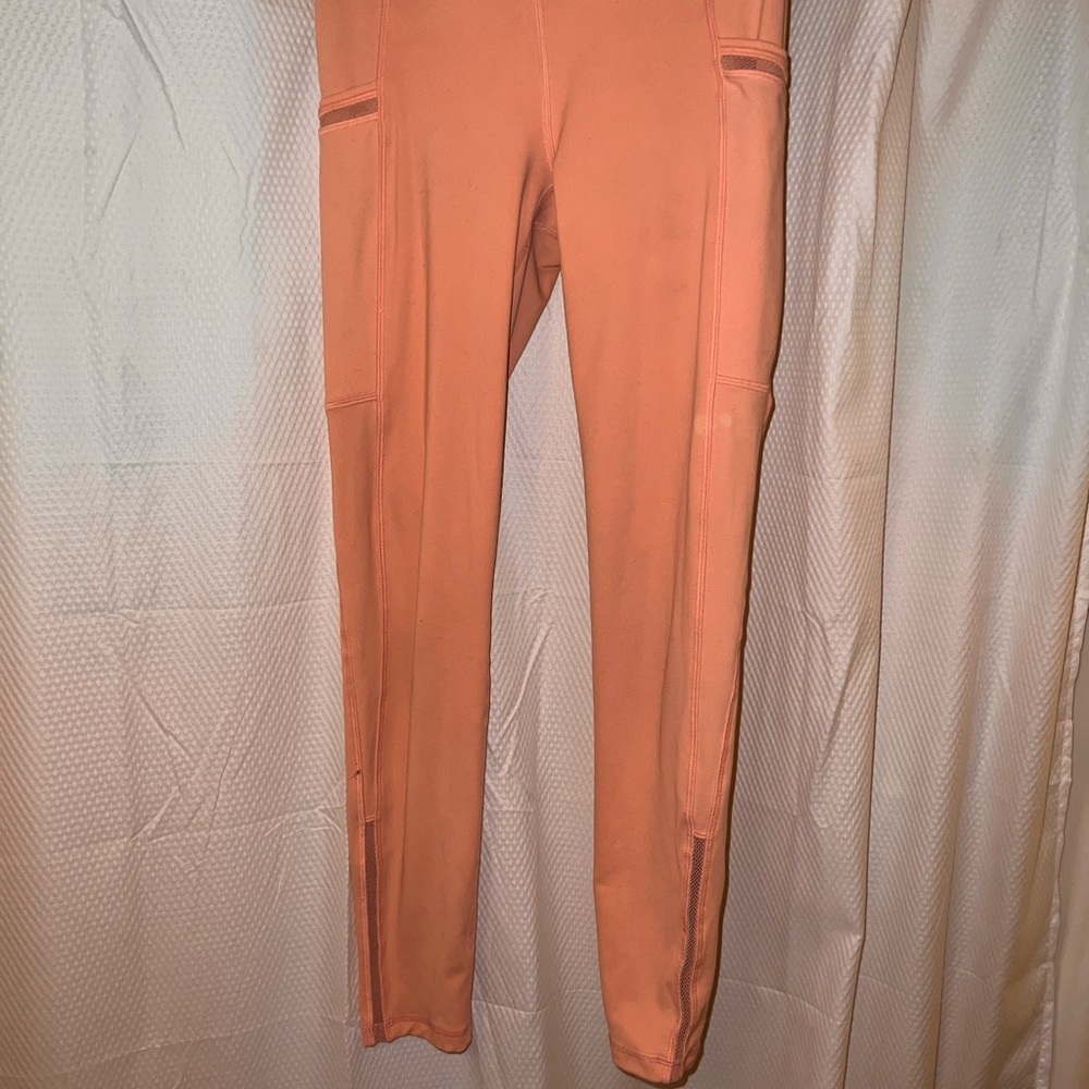 Pink active pants